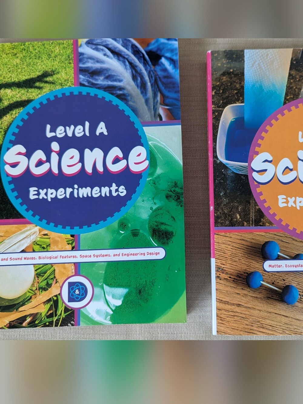 Levels A and B Science Experiments Books